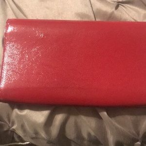 Yves Saint Laurent Bags - Red YSL Patent clutch Yves Saint Laurent Bags - Red YSL Patent clutch